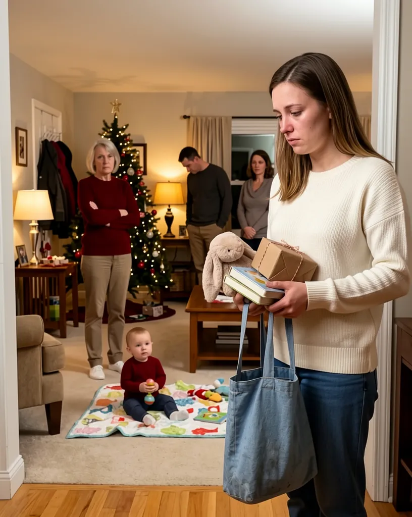 Schockierende Weihnachtsgeschichte Familienkonflikt Drama