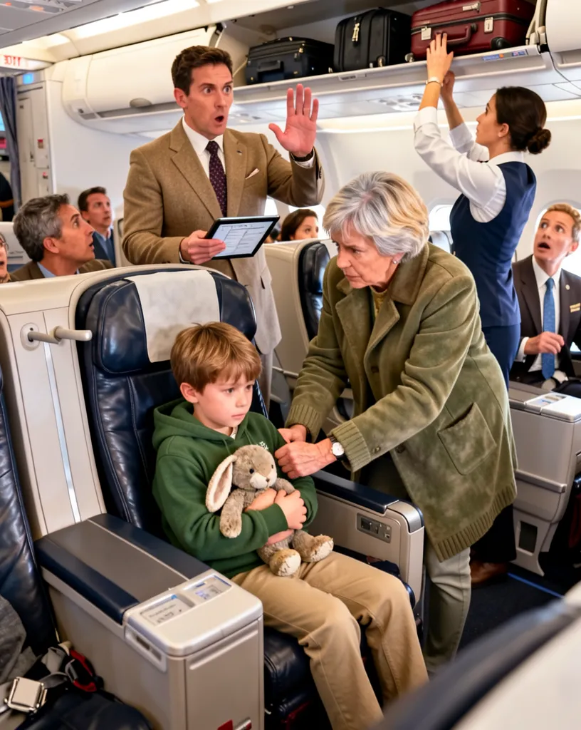 Kleine Passagier Überraschung an Bord