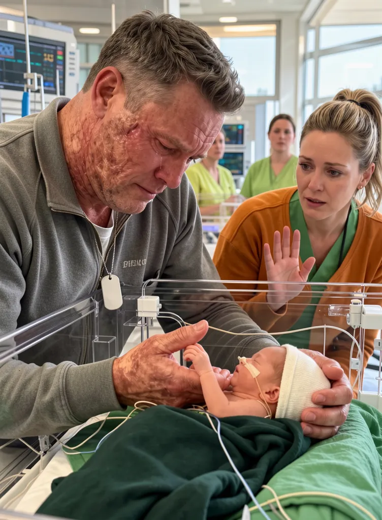 Veteran erfüllt Versprechen an Frühchen
